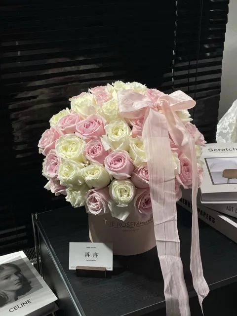 【粉绿圆舞】