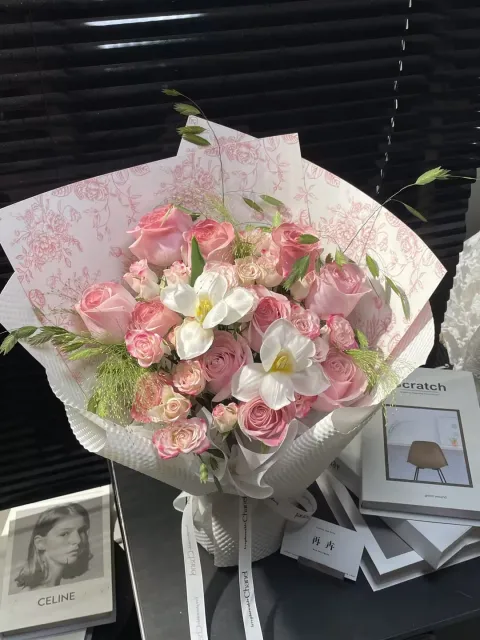 【粉笺寄春】