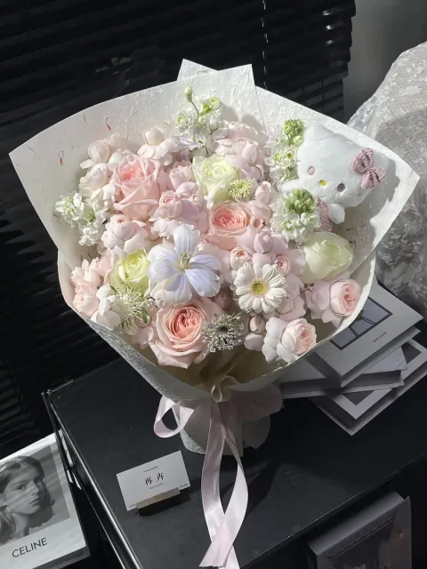 【粉蓝小夜曲】