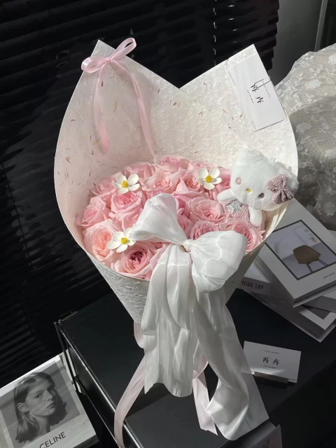 【桃气奶泡】
